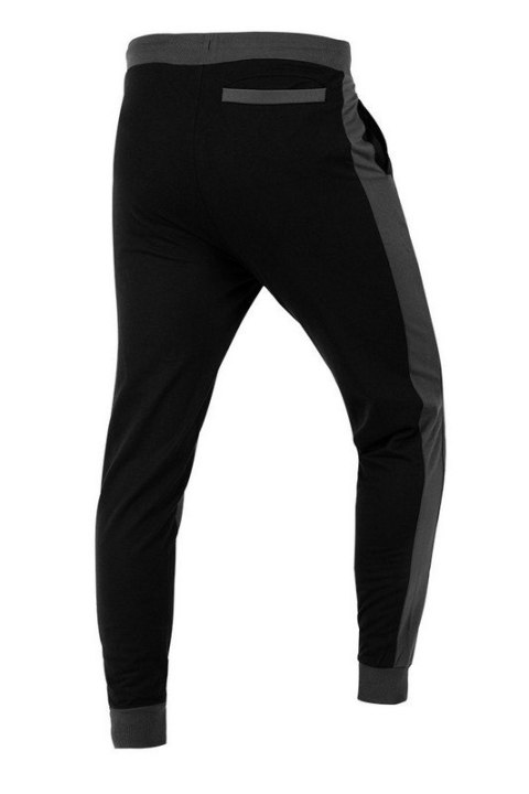 SPODNIE DRESOWE COMFORT, SZARO-CZARNE ROZMIAR L SPODNIE DRESOWE COMFORT, SZARO-CZARNE ROZMIAR L