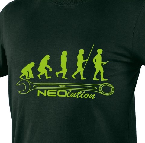 T-SHIRT Z NADRUKIEM NEOLUTION ROZMIAR M T-SHIRT Z NADRUKIEM NEOLUTION ROZMIAR M