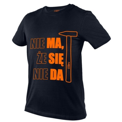 T-SHIRT Z NADRUKIEM MA SIĘ DA ROZMIAR. XXL T-SHIRT Z NADRUKIEM MA SIĘ DA ROZMIAR. XXL