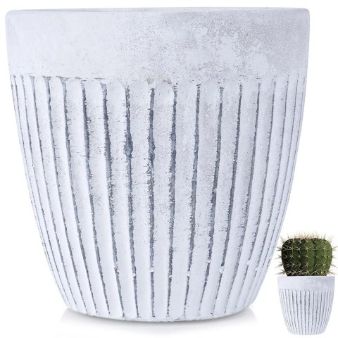 Doniczka ceramiczna biała 11,5 cm Doniczka ceramiczna biała 11,5 cm