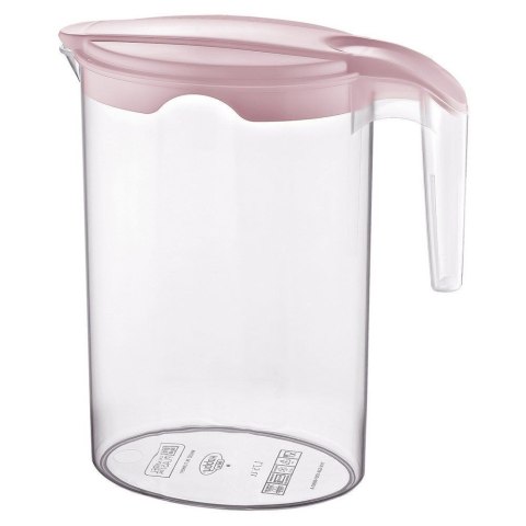 Dzbanek do napojów wody soku plastikowy z pokrywką miarką dzióbkiem uchwytem1,75 l Dzbanek do napojów wody soku plastikowy z pokrywką miarką dzióbkiem uchwytem1,75 l