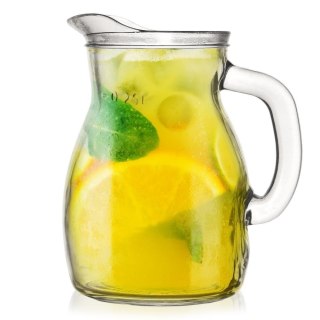 Dzbanek szklany do napojów z uchwytem 250 ml