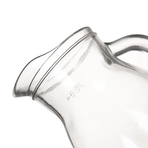 Dzbanek szklany do napojów z uchwytem 500 ml Dzbanek szklany do napojów z uchwytem 500 ml
