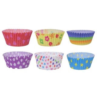 Foremki papilotki do muffinek babeczek 6 cm 80 sztuk