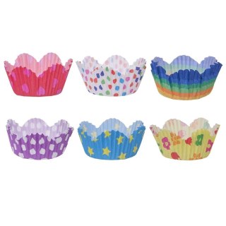 Foremki papilotki do muffinek babeczek 7 cm 80 sztuk