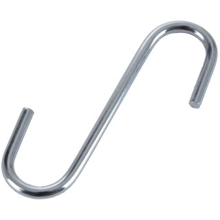 Haczyk hak wieszak stalowy na reling kratkę przybory do wędzarni 6 sztuk 6x4,5 cm