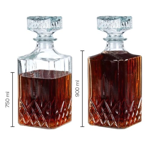 Karafka do whisky szklana 900 ml Karafka do whisky szklana 900 ml