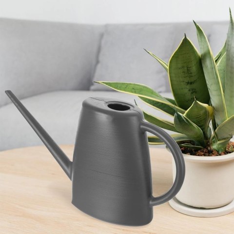 Konewka do podlewania plastikowa szara 1,6 l Konewka do podlewania plastikowa szara 1,6 l