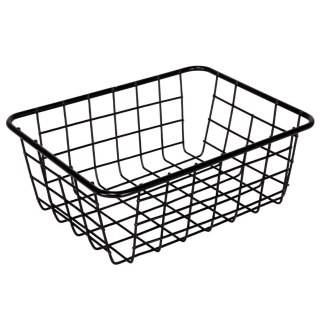 Koszyk na owoce warzywa czarny kosz patera miska loft