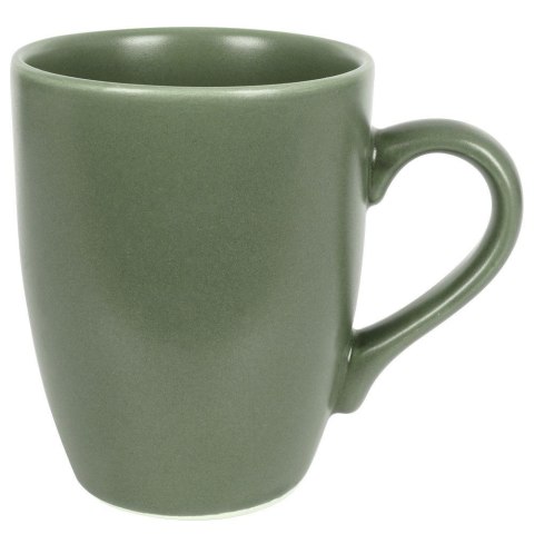 Kubek z uchem do picia kawy herbaty napojów ceramiczny zielony ALFA 350 ml Kubek z uchem do picia kawy herbaty napojów ceramiczny zielony ALFA 350 ml