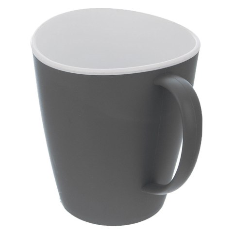 Kubek z uchem do picia kawy herbaty napojów plastikowy turystyczny AURA 380 ml Kubek z uchem do picia kawy herbaty napojów plastikowy turystyczny AURA 380 ml