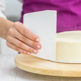 Łopatka szpatuła szpatułka cukiernicza do kremu masy tortu zgarniania