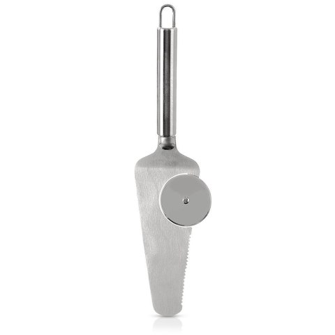 Łopatka z nożem do pizzy stalowa 28 cm Łopatka z nożem do pizzy stalowa 28 cm