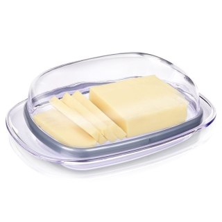 Maselnica maselniczka przezroczysta / pojemnik na masło z pokrywką