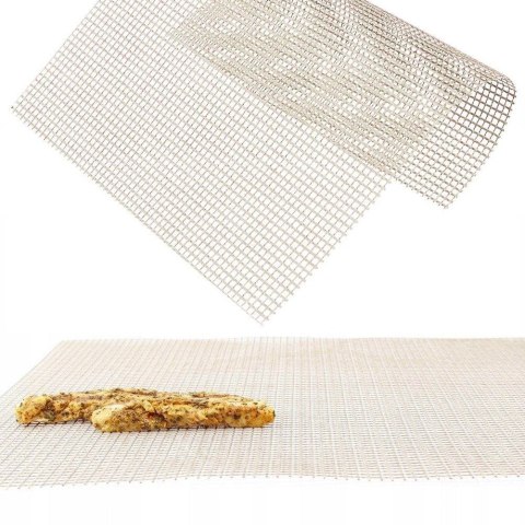 Mata teflonowa nieprzywierająca do grillowania pieczenia w piekarniku 42x36 cm