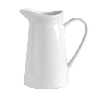 Mlecznik z uchwytem / sosjerka porcelanowy biały 200 ml