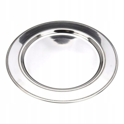 PATERA TALERZ DO SERWOWANIA STALOWY TACA 33CM PATERA TALERZ DO SERWOWANIA STALOWY TACA 33CM