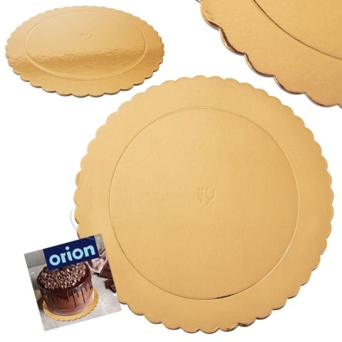 Podkład pod tort, ciasto złoty 26 cm Podkład pod tort, ciasto złoty 26 cm
