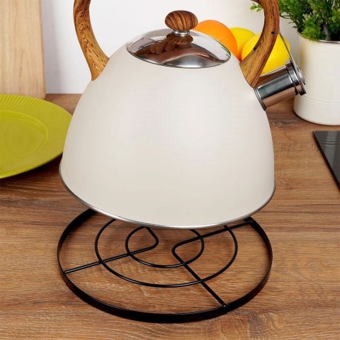 Podstawka pod garnek metalowa czarna RADKA 23 cm Podstawka pod garnek metalowa czarna RADKA 23 cm