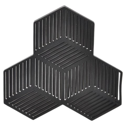 Podstawka pod garnek silikonowa czarna 13,5x13,5 cm Podstawka pod garnek silikonowa czarna 13,5x13,5 cm