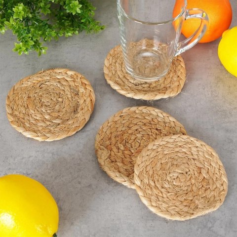Podstawki pod kubek naturalne 10 cm 4 szt. Podstawki pod kubek naturalne 10 cm 4 szt.