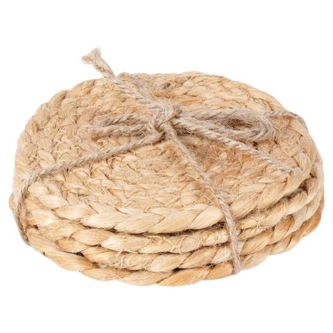 Podstawki pod kubek naturalne 10 cm 4 szt. Podstawki pod kubek naturalne 10 cm 4 szt.