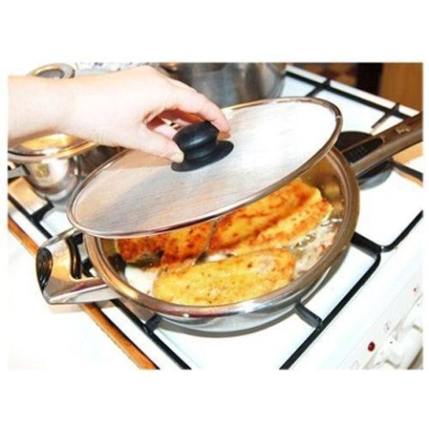 Pokrywka do patelni garnka siatka ochronna do smażenia przeciw pryskaniu 29 cm Pokrywka do patelni garnka siatka ochronna do smażenia przeciw pryskaniu 29 cm