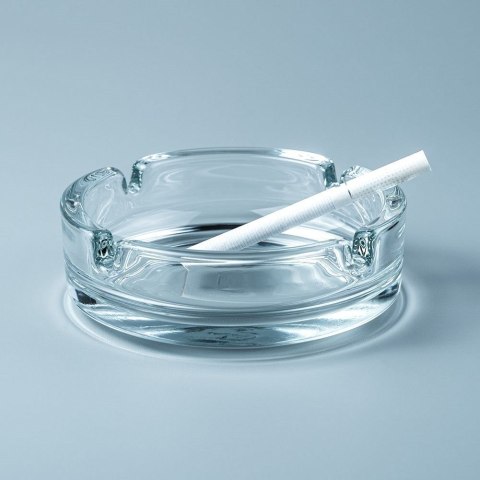 Popielniczka szklana okrągła 10 cm Popielniczka szklana okrągła 10 cm
