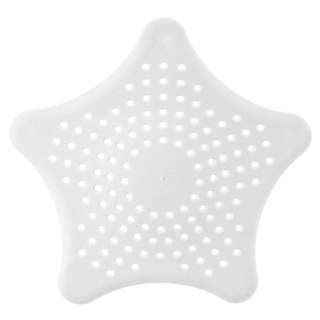 Sitko do zlewu z przyssawkami białe16 cm