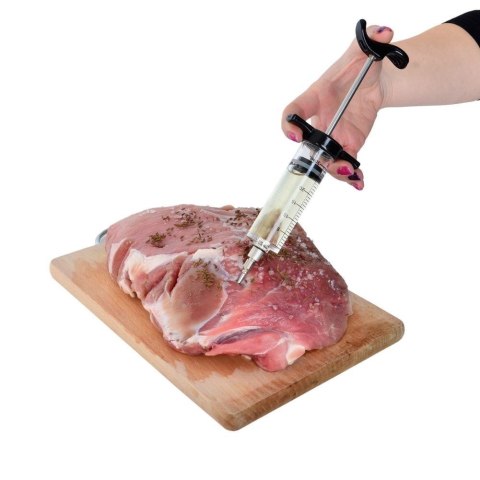 Strzykawka do nastrzykiwania mięsa marynowania nastrzykiwarka 30 ml Strzykawka do nastrzykiwania mięsa marynowania nastrzykiwarka 30 ml