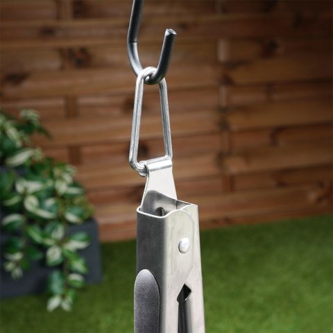 Szczypce grillowe stalowe 39 cm