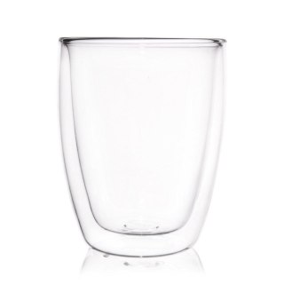 Szklanka termiczna z podwójną ścianką do kawy latte herbaty 0,33 l