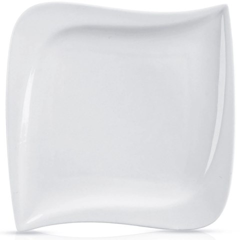 Talerz deserowy porcelanowy MONA 21,5x21,5 cm Talerz deserowy porcelanowy MONA 21,5x21,5 cm