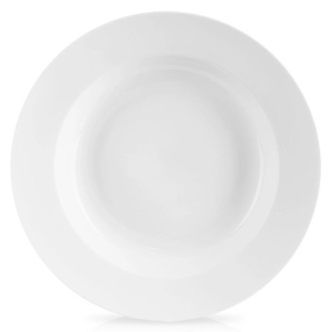 Talerz obiadowy głęboki porcelanowy MONA 24,5 cm, 350 ml Talerz obiadowy głęboki porcelanowy MONA 24,5 cm, 350 ml