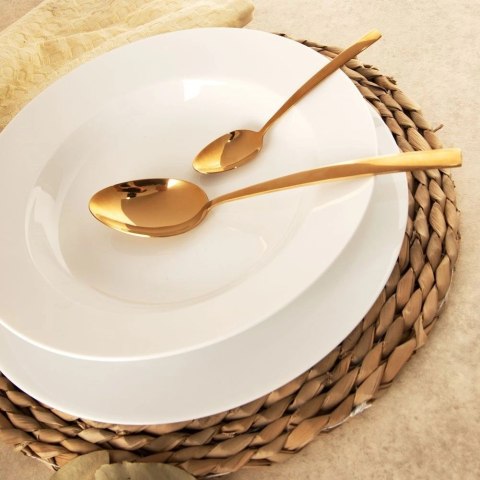 Talerz obiadowy głęboki porcelanowy MONA 24,5 cm, 350 ml Talerz obiadowy głęboki porcelanowy MONA 24,5 cm, 350 ml