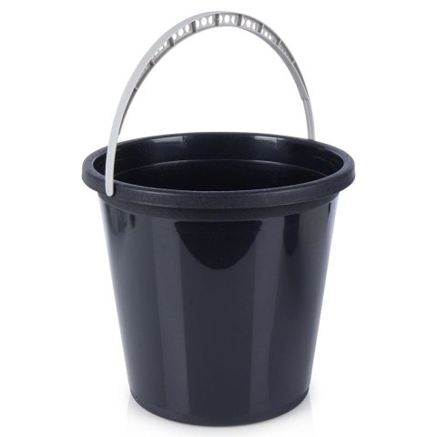Wiadro plastikowe czarne 10 l Wiadro plastikowe czarne 10 l