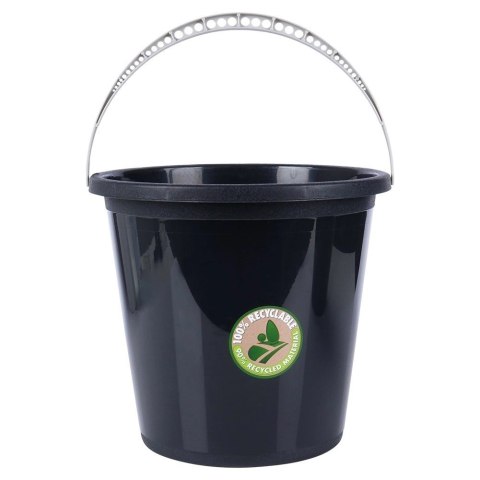 Wiadro plastikowe czarne 10 l Wiadro plastikowe czarne 10 l