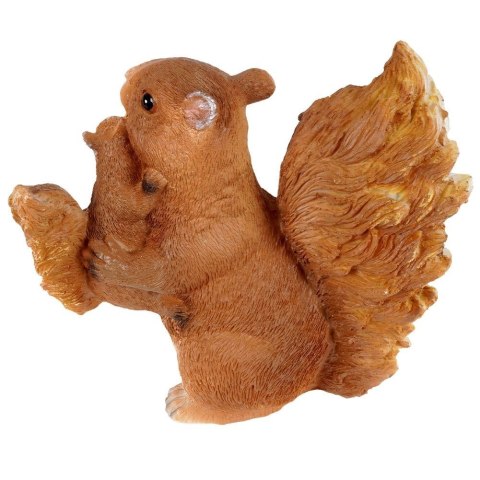 Wiewiórka figurka ogrodowa ozdobna ozdoba do ogrodu dekoracyjna dziecko 15x8x15 cm Wiewiórka figurka ogrodowa ozdobna ozdoba do ogrodu dekoracyjna dziecko 15x8x15 cm