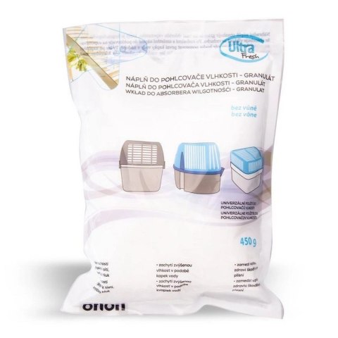 Wkład do pochłaniacza wilgoci granulki ULTRA FRESH 450 g Wkład do pochłaniacza wilgoci granulki ULTRA FRESH 450 g
