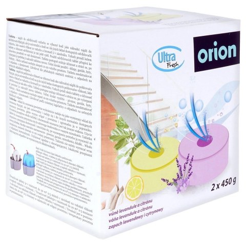 Wkład do pochłaniacza wilgoci lawendowy i cytrynowy tabletki ULTRA FRESH 2x450 g 2 szt. Wkład do pochłaniacza wilgoci lawendowy i cytrynowy tabletki ULTRA FRESH 2x450 g 2 szt.