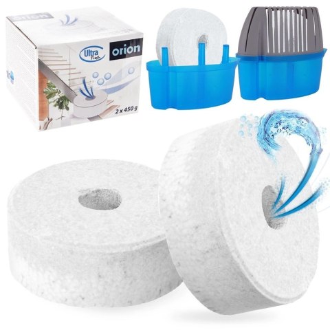 Wkład do pochłaniacza wilgoci tabletki ULTRA FRESH 2x450 g 2 szt. Wkład do pochłaniacza wilgoci tabletki ULTRA FRESH 2x450 g 2 szt.