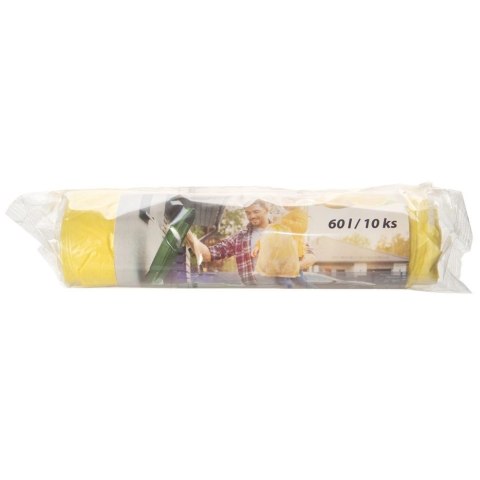 Worki na śmieci zapachowe cytrynowe 60 l 10 szt. Worki na śmieci zapachowe cytrynowe 60 l 10 szt.