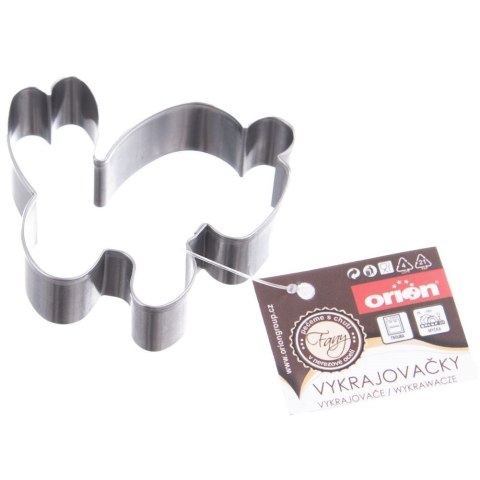 Wykrawacz cukierniczy stalowy / foremka do ciastek pierników zajączek 6,5 cm Wykrawacz cukierniczy stalowy / foremka do ciastek pierników zajączek 6,5 cm