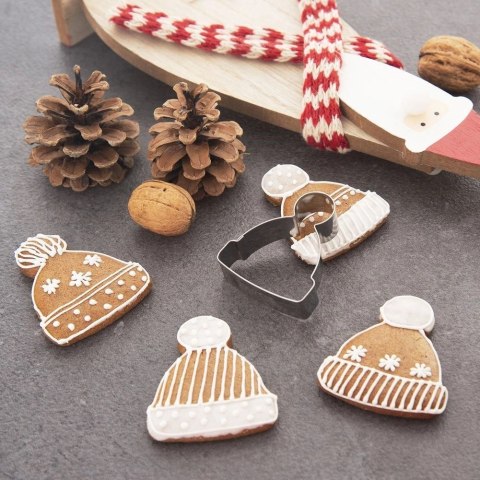Wykrawacz do ciastek stalowy czapka 5,5 cm Wykrawacz do ciastek stalowy czapka 5,5 cm