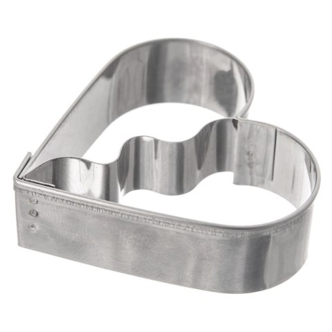 Wykrawacz do ciastek stalowy serce 5,5 cm Wykrawacz do ciastek stalowy serce 5,5 cm