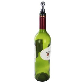 Zatyczka korek do wina butelek alkoholu nierdzewny 2 sztuki