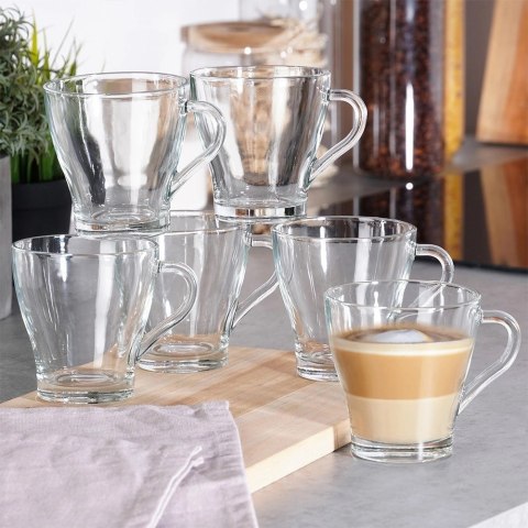 Zestaw Szklanki Kubki do Napojów Soku Wody VILDE 280 ml 6 szt. Zestaw Szklanki Kubki do Napojów Soku Wody VILDE 280 ml 6 szt.