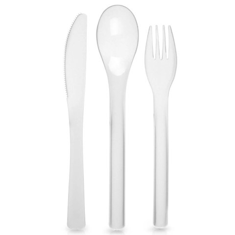 Zestaw sztućców plastikowy 4 el. Zestaw sztućców plastikowy 4 el.