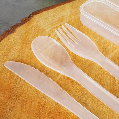 Zestaw sztućców plastikowy 4 el. Zestaw sztućców plastikowy 4 el.