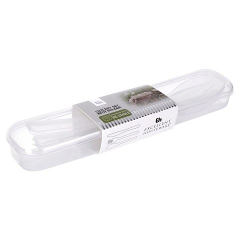 Zestaw sztućców plastikowy 4 el. Zestaw sztućców plastikowy 4 el.
